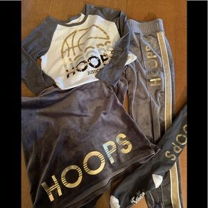 Girls Justice HOOPS outfit